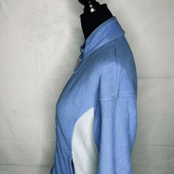 MARMOT Fleece Jacket Women's Size M Blue Full Zip Lightweight Top - Picture 7 of 12